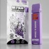 MFKN Disposable 2G Grapes and Cream vape featuring smooth grape and creamy dessert-inspired flavor with compact premium disposable design