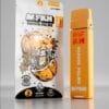 MFKN Disposable 2G Papaya Palms vape featuring sweet tropical papaya flavor, smooth performance, and compact premium disposable design