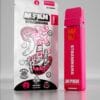 MFKN Disposable 2G Strawnana vape featuring creamy banana and sweet strawberry flavor, smooth performance, and compact premium disposable design