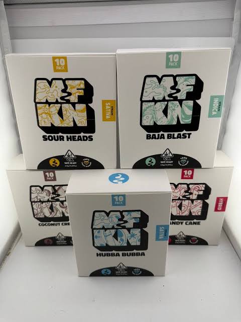 MFKN Cart real or fake guide showing signs of authentic and counterfeit products